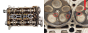 Cabeça do motor VWAG 078103373P 2.8 V6 ACK 2