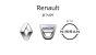 Tampa de spoiler Novo Original 8200140895 Renault Clio 2