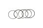 Anéis do pistão Fazer BMW 11257594453 B10369 Borsehung