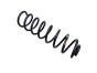 Mola Helicoidal Traseira 8200276539 Renault Megane 2
