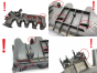 Coletor admissão 0361N3 9653808680 1.6 HDI 16v TDCI Citroen Peugeot Ford 1870