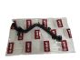 Tubo de líquido refrigerante Fazer Audi A8 06E121045F 11211870201 Vika