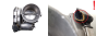 Válvula do corpo do acelerador Alfa Romeo Iveco Opel 0280750073 Bosch 2525