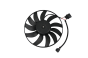 Ventoinha do Radiador 1K0959455CN 99590013901 VW Audi Skoda Vika
