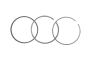 Anéis do pistão Fazer VW Audi 06E198151B B19051 Borsehung