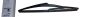 Escova Limpa-vidros Traseira Original 1671211380 Citroen Peugeot