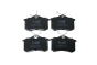 Pastilhas travão 1J0698451K 66980001501 VW Audi Seat Skoda Vika