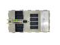 Módulo da unidade de controle 61.35 9383181-01 596319F00 BMW LEAR