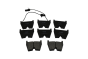 Pastilhas travão Frente Fazer VW Audi Phaeton 3D0698151A 66981691301 Vika