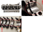 Cabeça do motor Renault 284581 110417781R 1.5 DCI