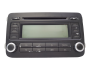 Rádio leitor de CD VW Golf 1K0035186P VP4V1F-18C815-BG RCD300 1302