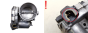 Válvula do corpo do acelerador Alfa Romeo 0280750102 Bosch 2539