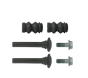 Kit de reparação pinça travão Original Citroen Peugeot C1 107 443927