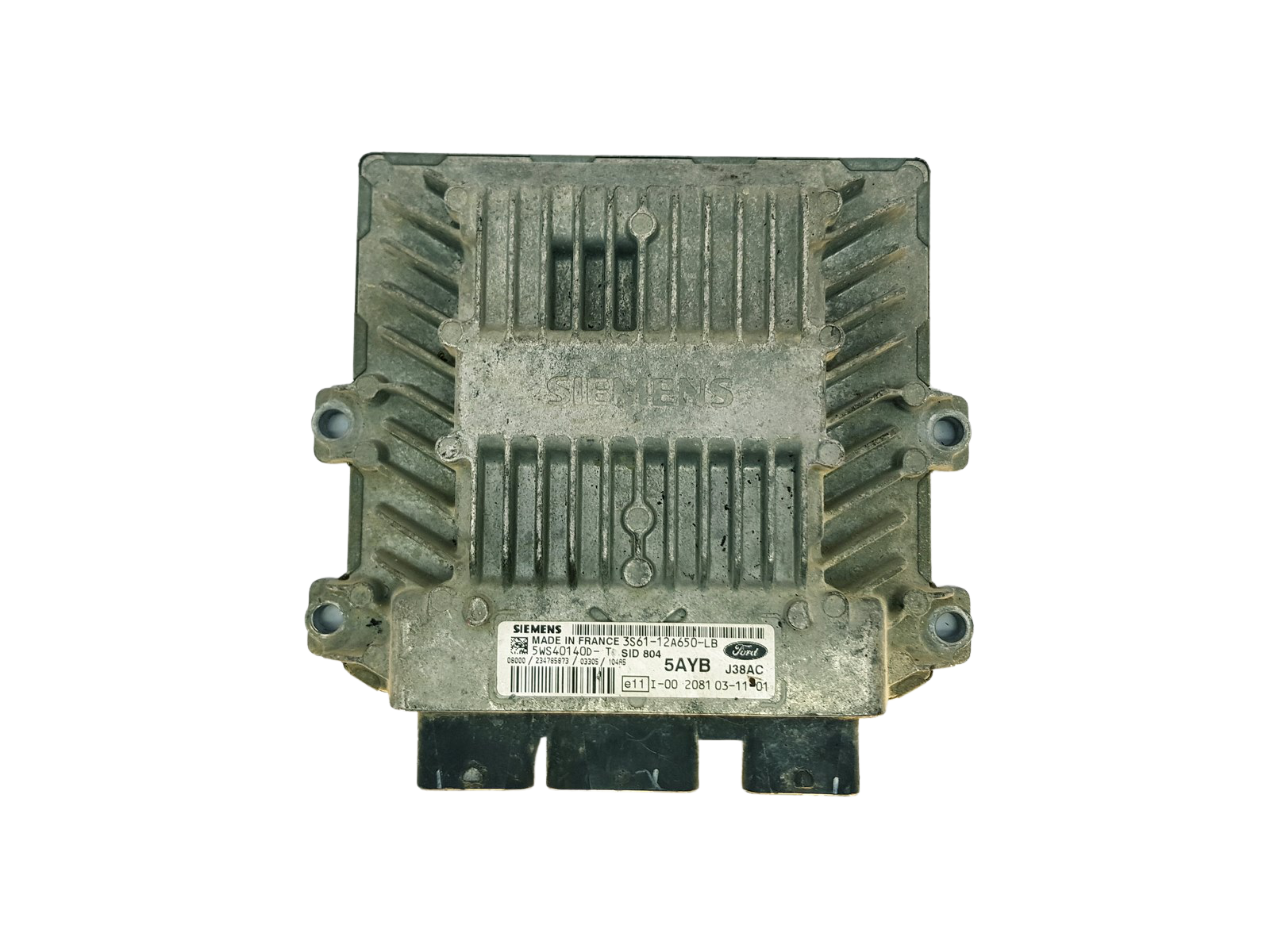 Unidade de Controlo 3S61-12A650-LB 5WS40140D-T SID 804 Ford Siemens 33003 main product photo