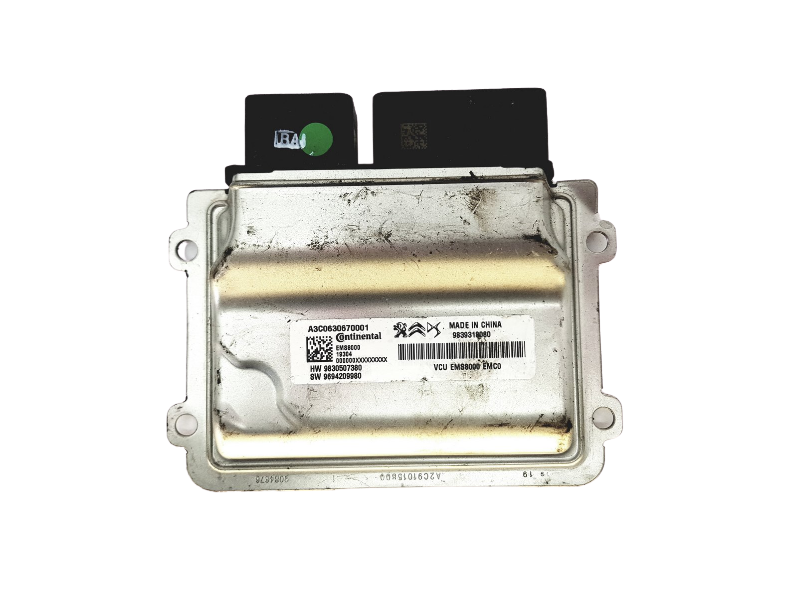 Unidade de Controlo A3C0630670001 9830507380 9694209980 PSA Continental 30507 main product photo