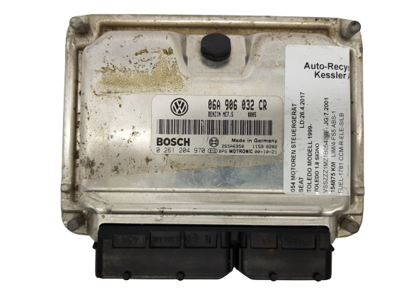 Unidade de Controlo Seat 06A906032CR 0261204970 Bosch main product photo
