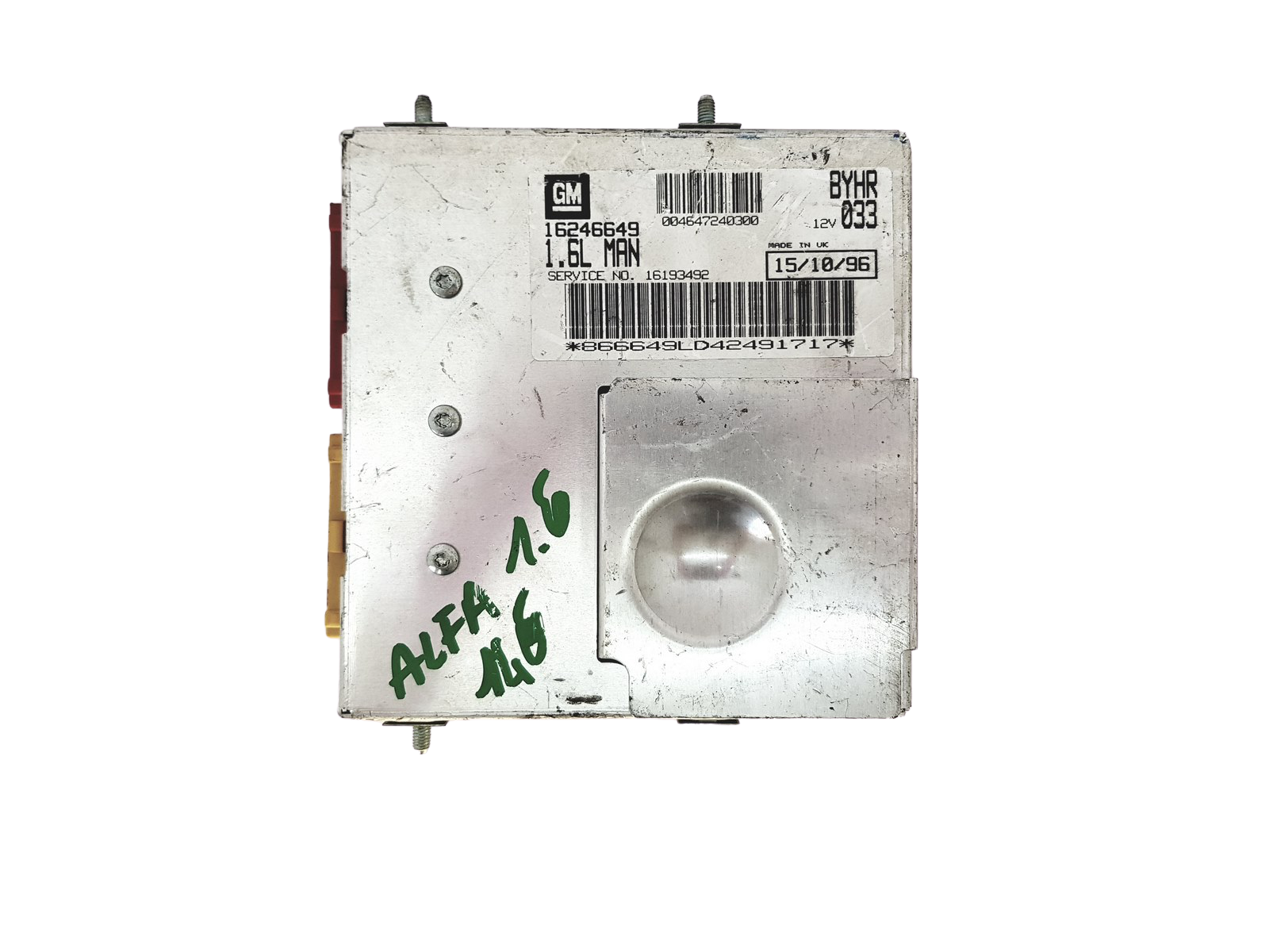 Unidade de Controlo do Motor ECU 16246649 Alfa Romeo GM 26739 main product photo