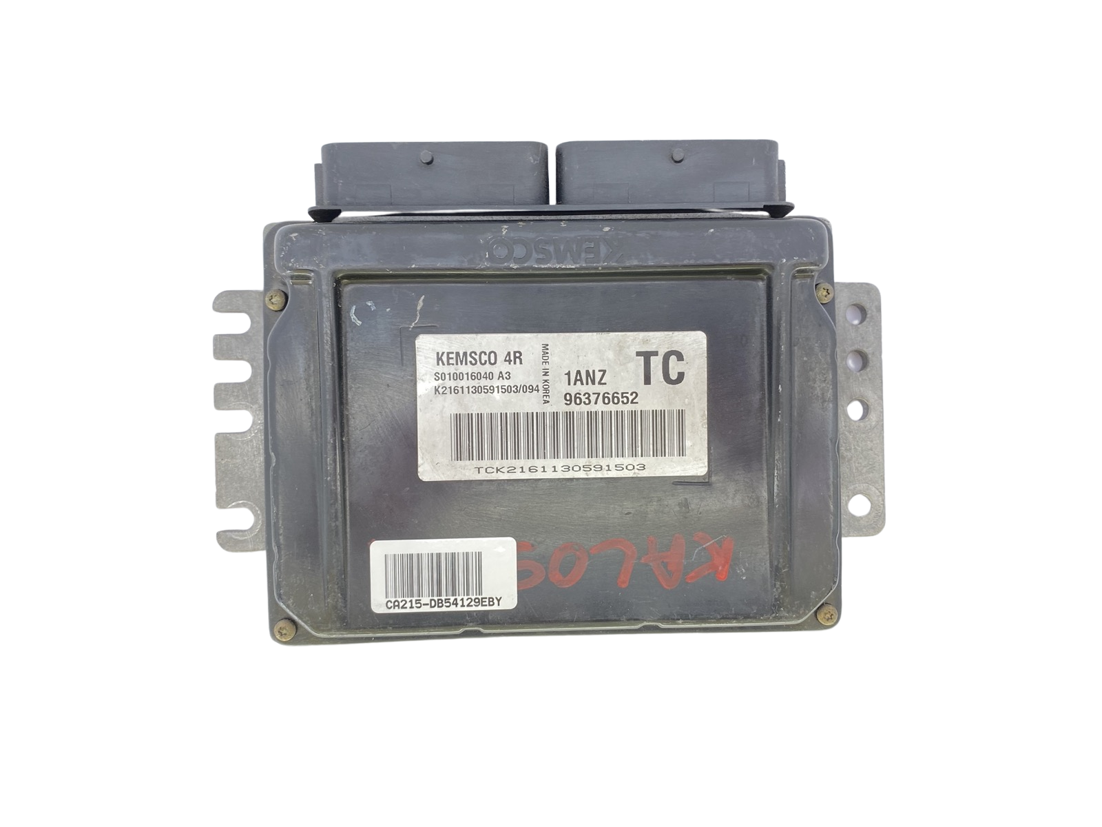 Unidade de Controlo 96376652 S010016040 A3 1ANZ Chevrolet Daewoo Kemsco 54129 main product photo