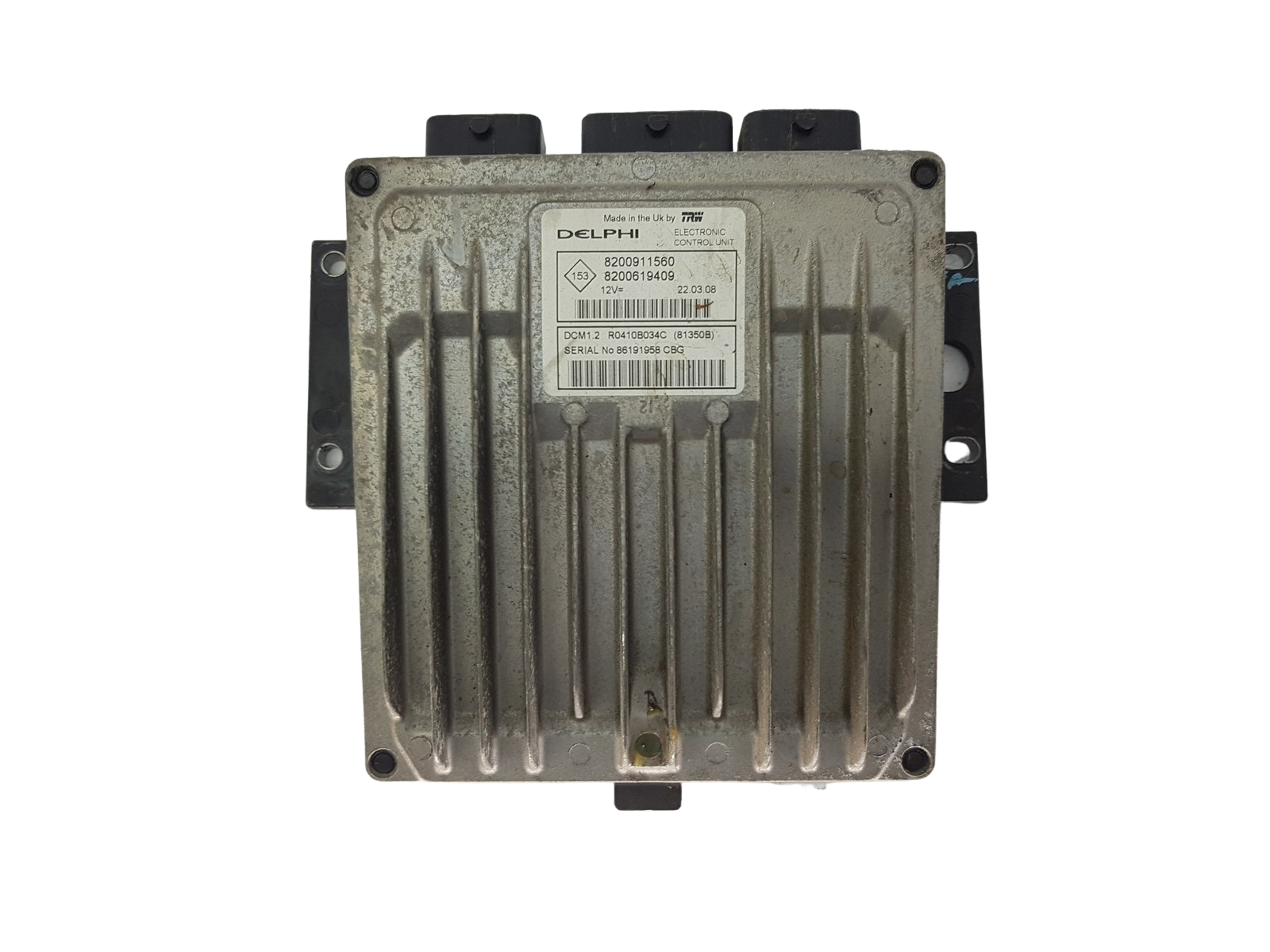 Unidade de Controlo 8200911560 8200619409 R0410B034C Renault Delphi 19271 main product photo