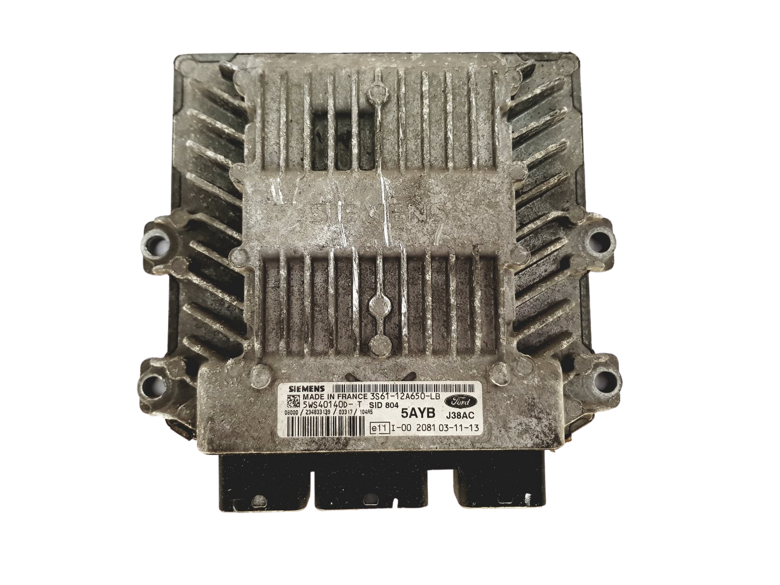 Unidade de Controlo 3S61-12A650-LB 5WS40140D-T SID 804 Ford Siemens 28218 main product photo