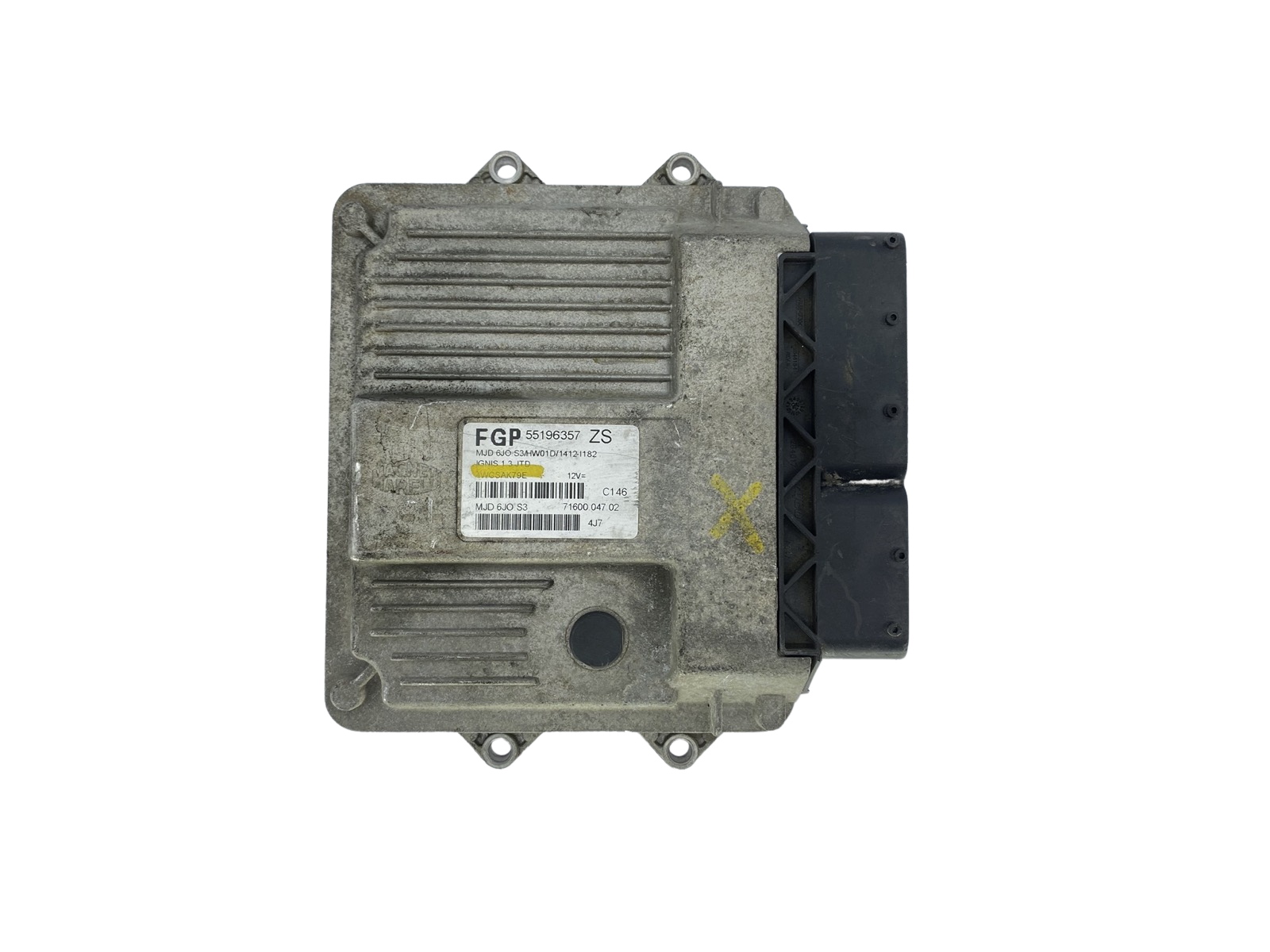 Unidade de Controlo 55196357 ZS MJD6JO.S3 71600.047.02 Fiat FGP 60198 main product photo