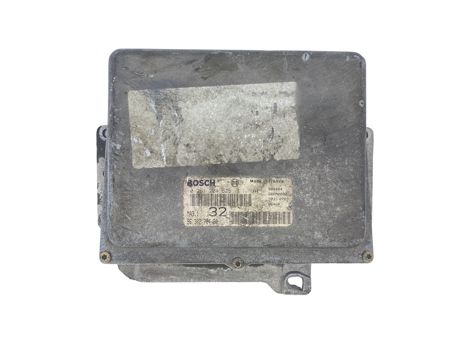 Unidade de Controlo 0261204625 9630278480 MA3.1 PSA Bosch 55403 main product photo
