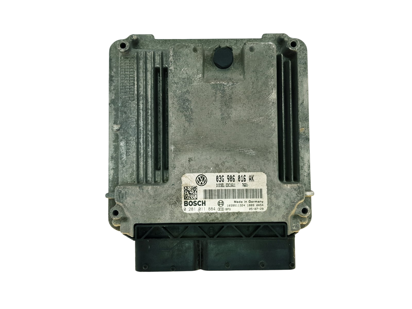 Unidade de Controlo 03G906016AK 0281011884 VW Seat Skoda Audi Bosch 32647 main product photo