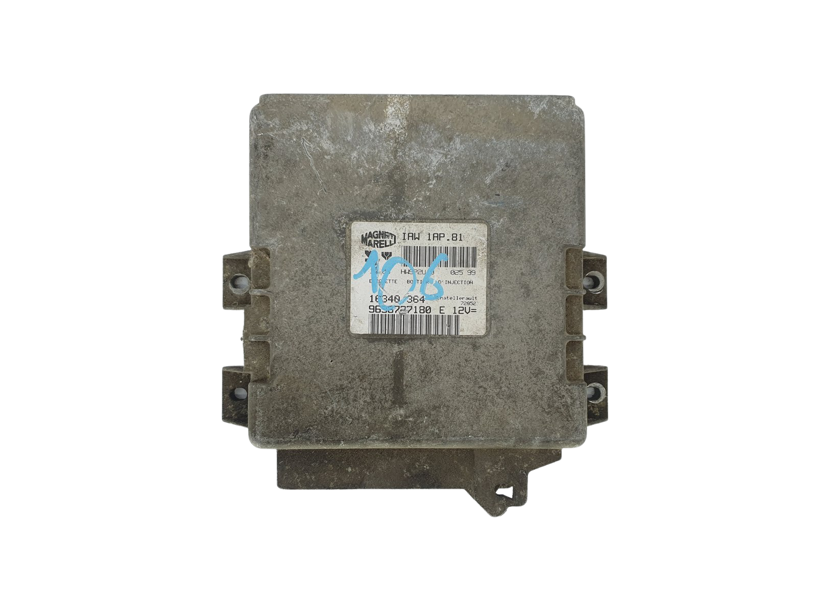 Unidade de Controlo 9636727180 IAW1AP.81 PSA Magneti Marelli 34303 main product photo