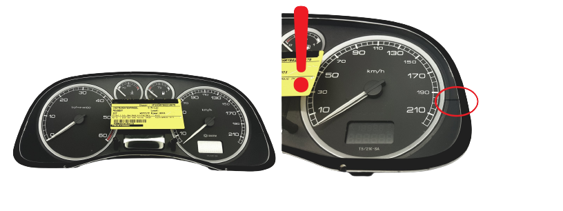 Velocímetro Peugeot 307 9636708880 C 03 49342 main product photo