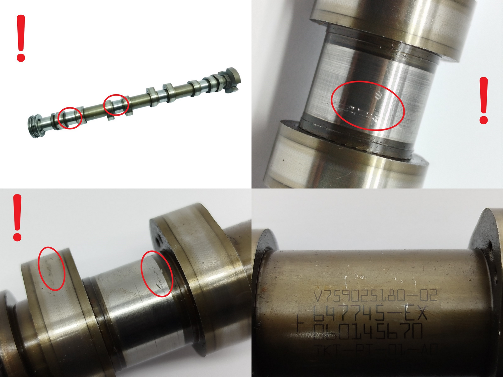 Árvore de Cames 0801FN V759025180 1.4 1.6 VTI Citroen Peugeot Mini 1429 main product photo