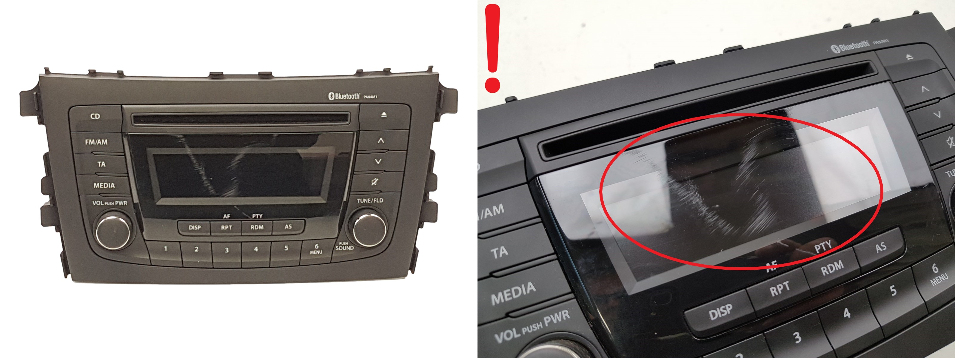 Rádio leitor de CD BT Suzuki Celerio 39101-84M10 CQ-JZ93F2TT PA84M1 main product photo