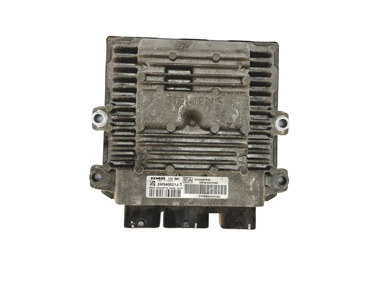 Unidade de Controlo 9650670480 9643455080 5WS40021J-T SID802 PSA Siemens 25865 main product photo
