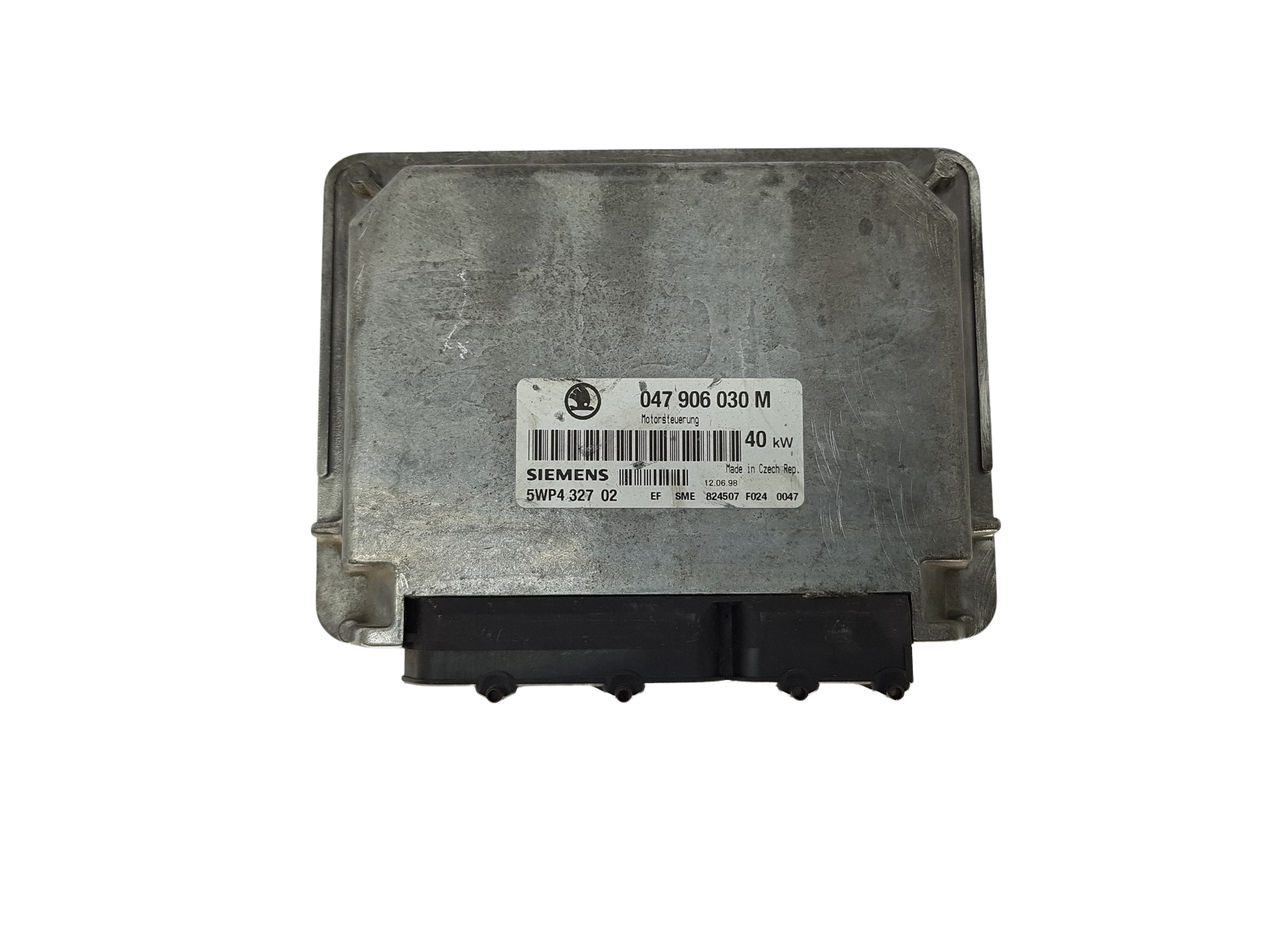 Unidade de Controlo do Motor ECU 047906030M 5WP4327 02 Skoda Siemens 16835 main product photo