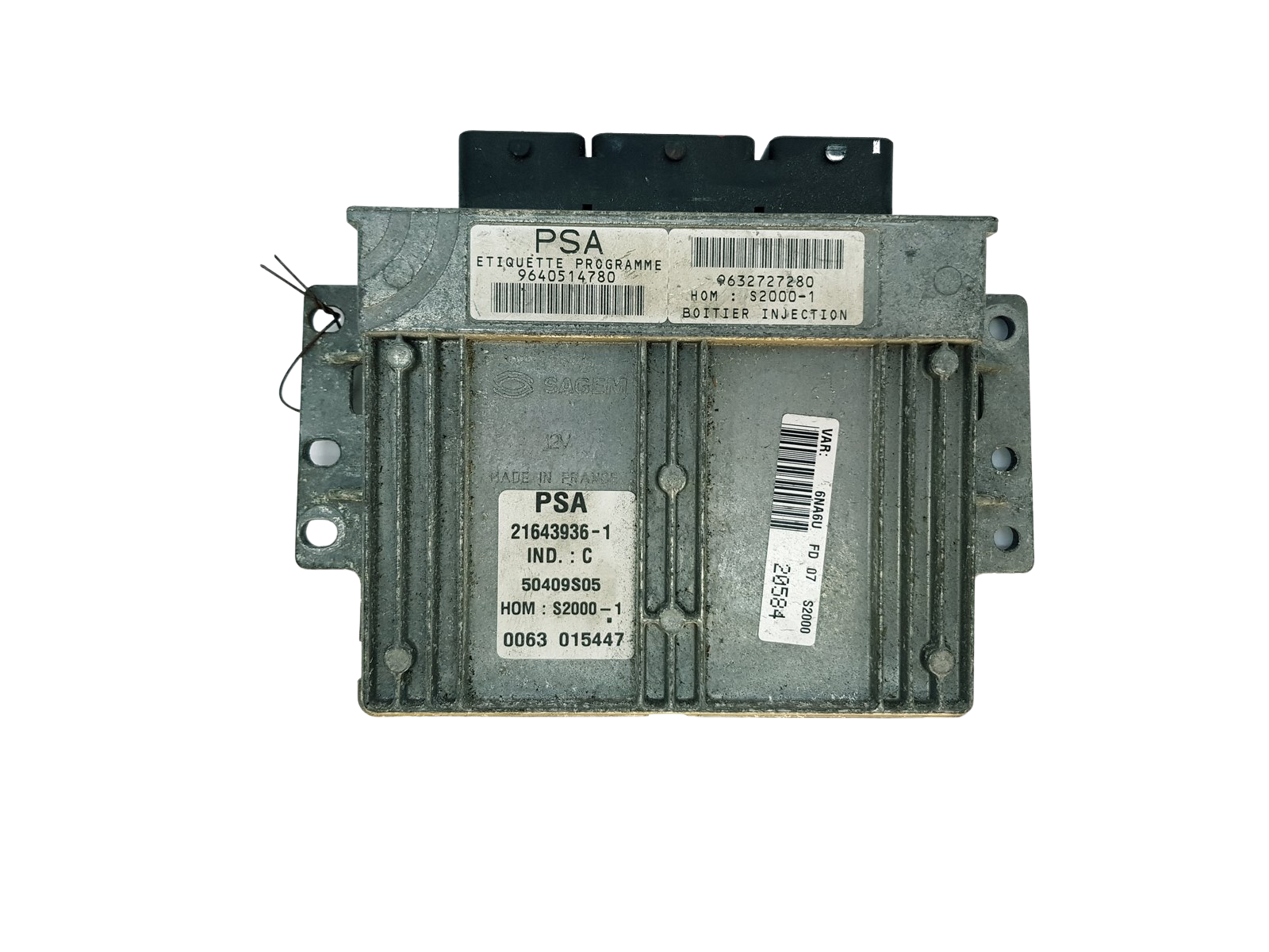 Unidade de Controlo 9640514780 9632727280 21643936-1 PSA Sagem 32681 main product photo