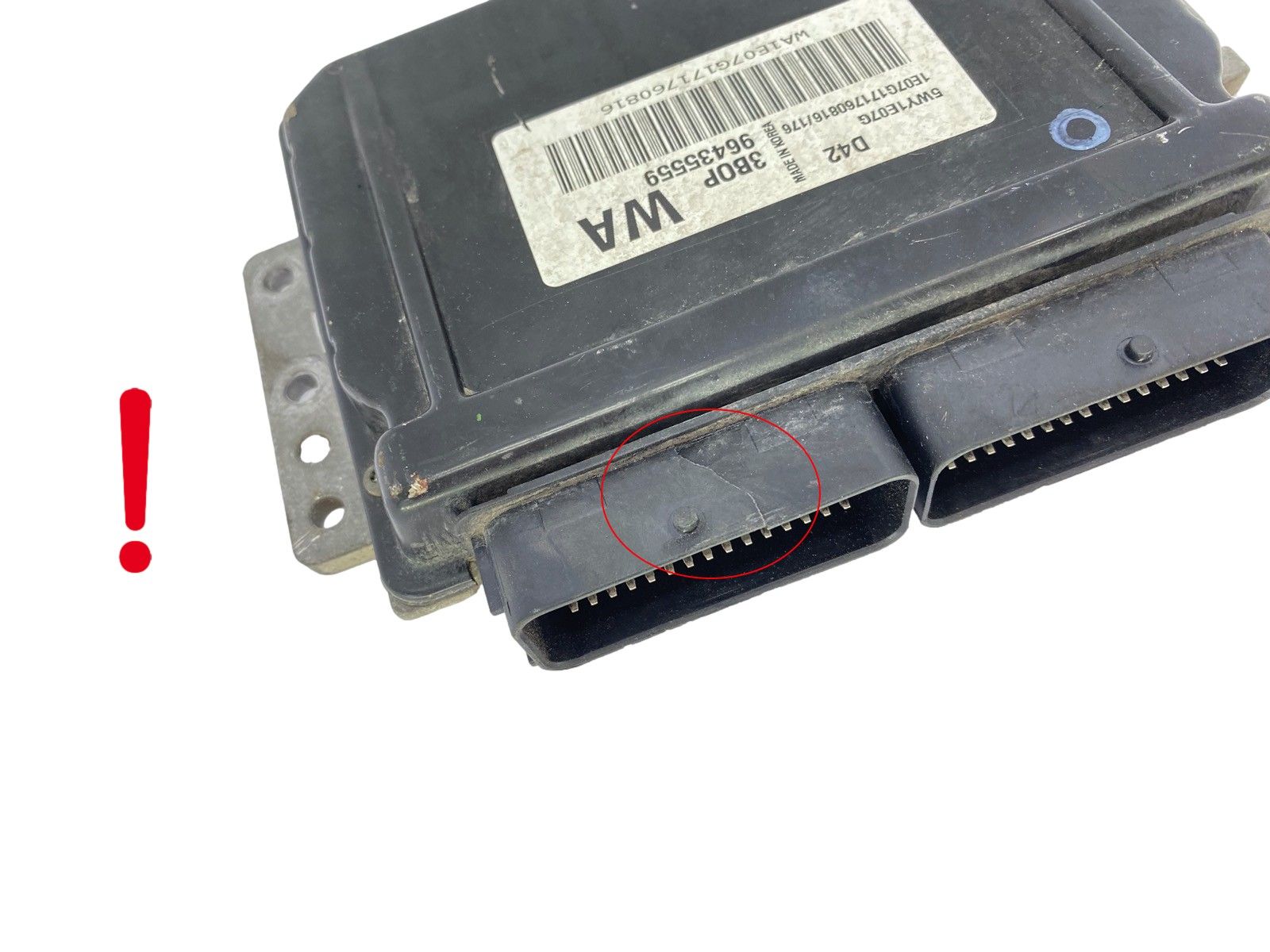 Unidade de Controlo 96435559 5WY1E07G D42 3B0P Chevrolet Kemsco 61500 main product photo