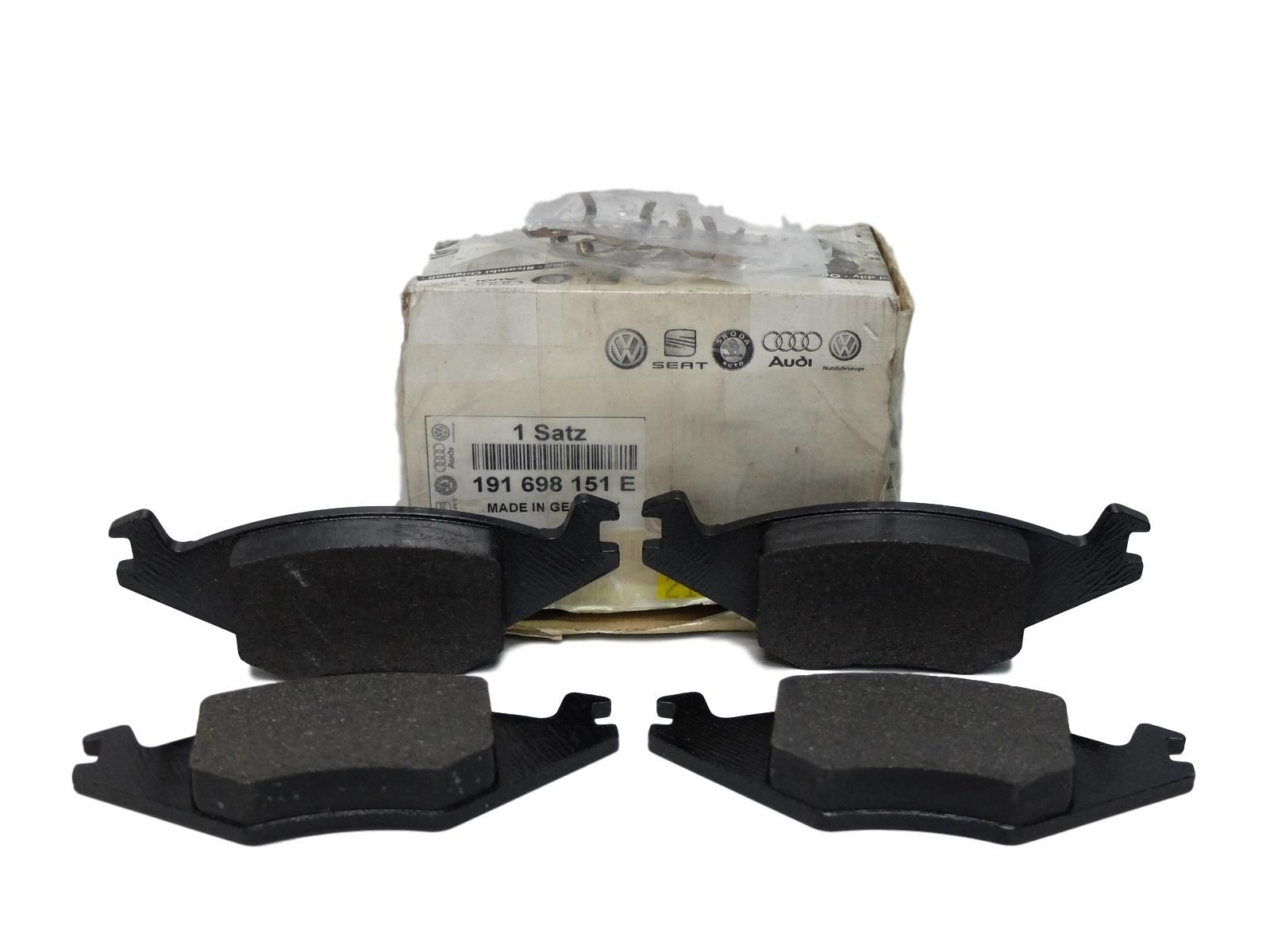 Pastilhas travão Frente VW Seat 191698151E 191615115K main product photo