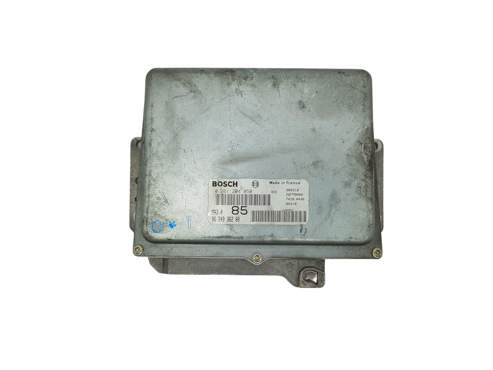Unidade de Controlo 0261204050 9624936280 MA3.0 85 PSA Bosch 17767 main product photo