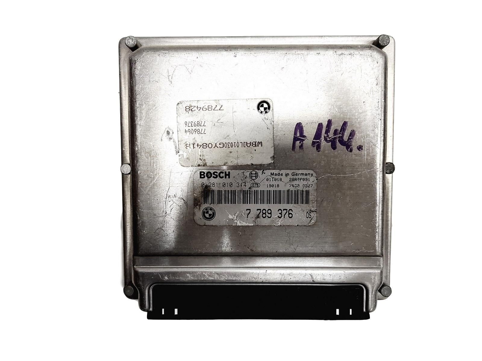 Unidade de Controlo 0281010314 7789376 28RTF091 BMW Bosch 10820S main product photo