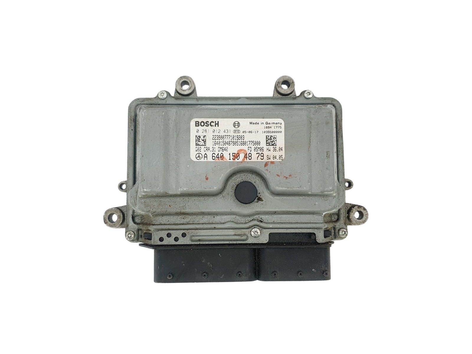 Unidade de Controlo Mercedes A6401504879 0281012431 Bosch 35450 main product photo