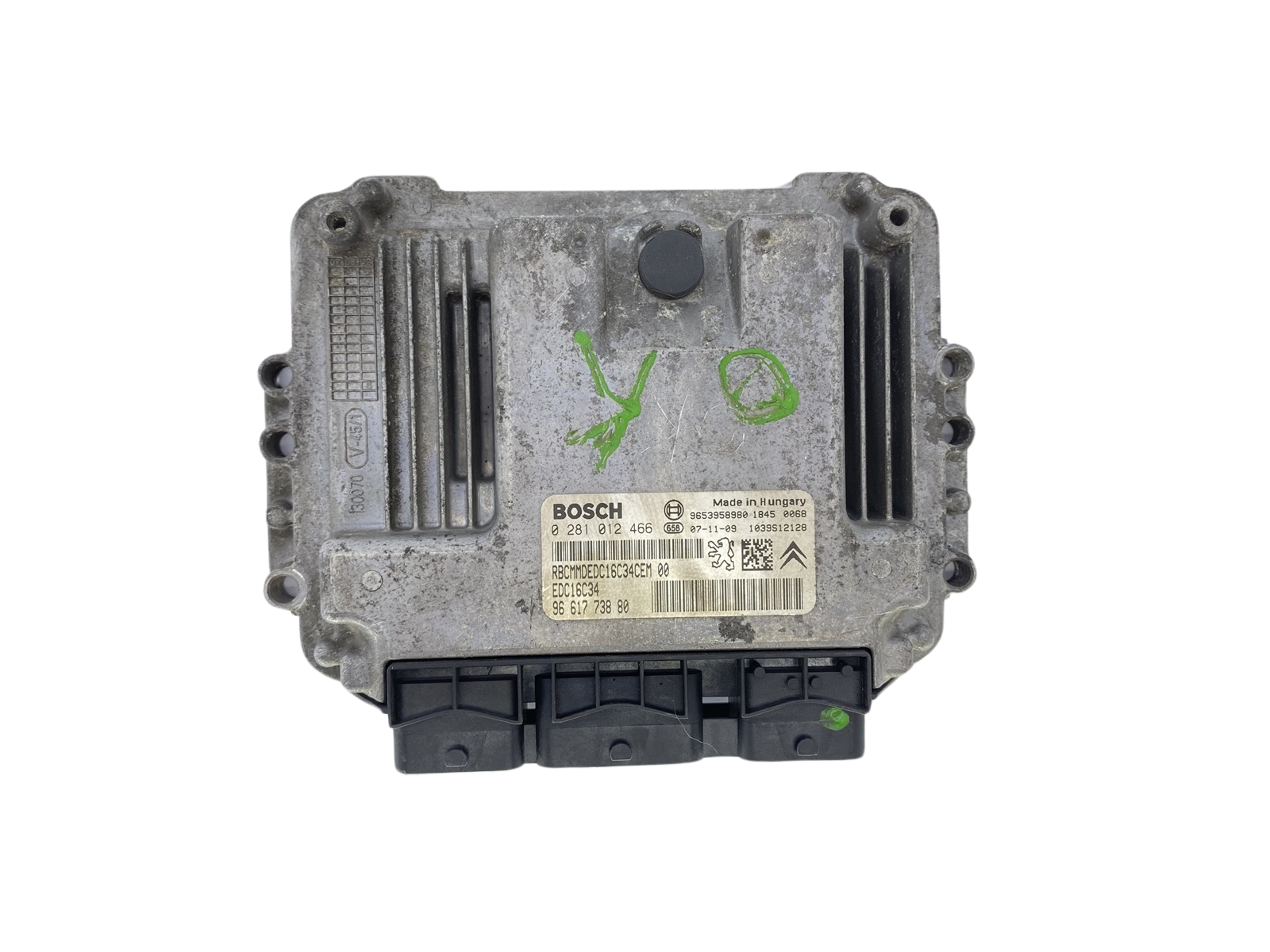 Unidade de Controlo 0281012466 9661773880 9653958980 PSA Bosch 61160 main product photo