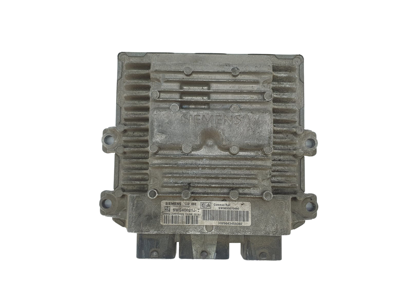 Unidade de Controlo 9650670480 9643455080 5WS40021J-T SID802 PSA Siemens 35224 main product photo