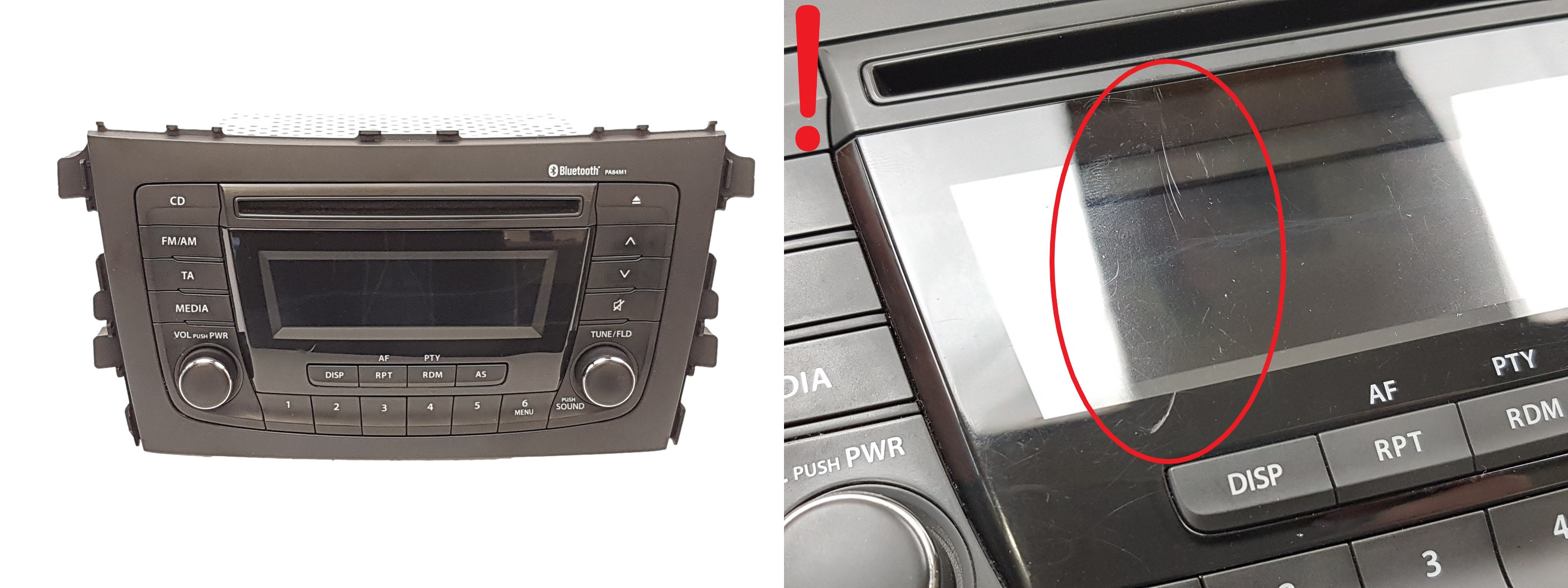 Rádio leitor de CD BT Suzuki Celerio 39101-84M10 CQ-JZ93F2TT 76M0 main product photo