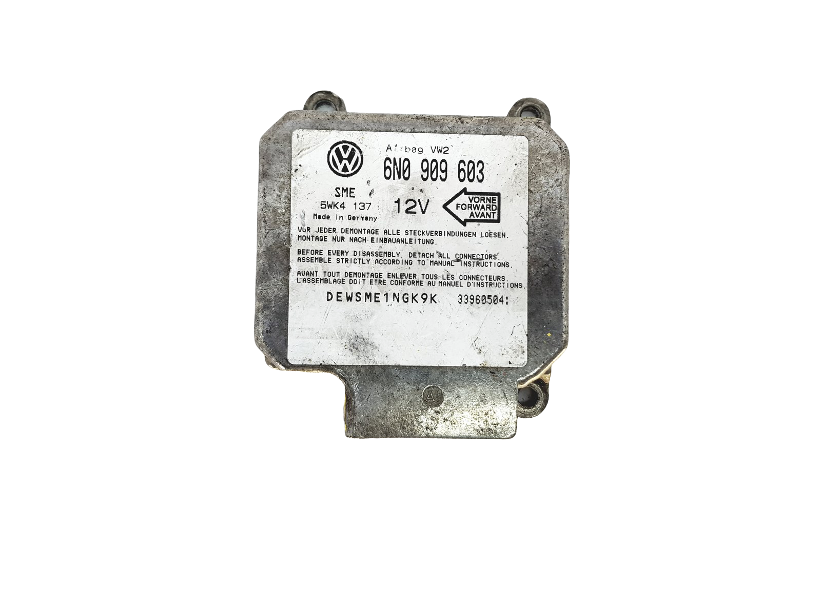 Módulo da unidade de controle 6N0909603 5WK4137 VW Siemens 22950 main product photo