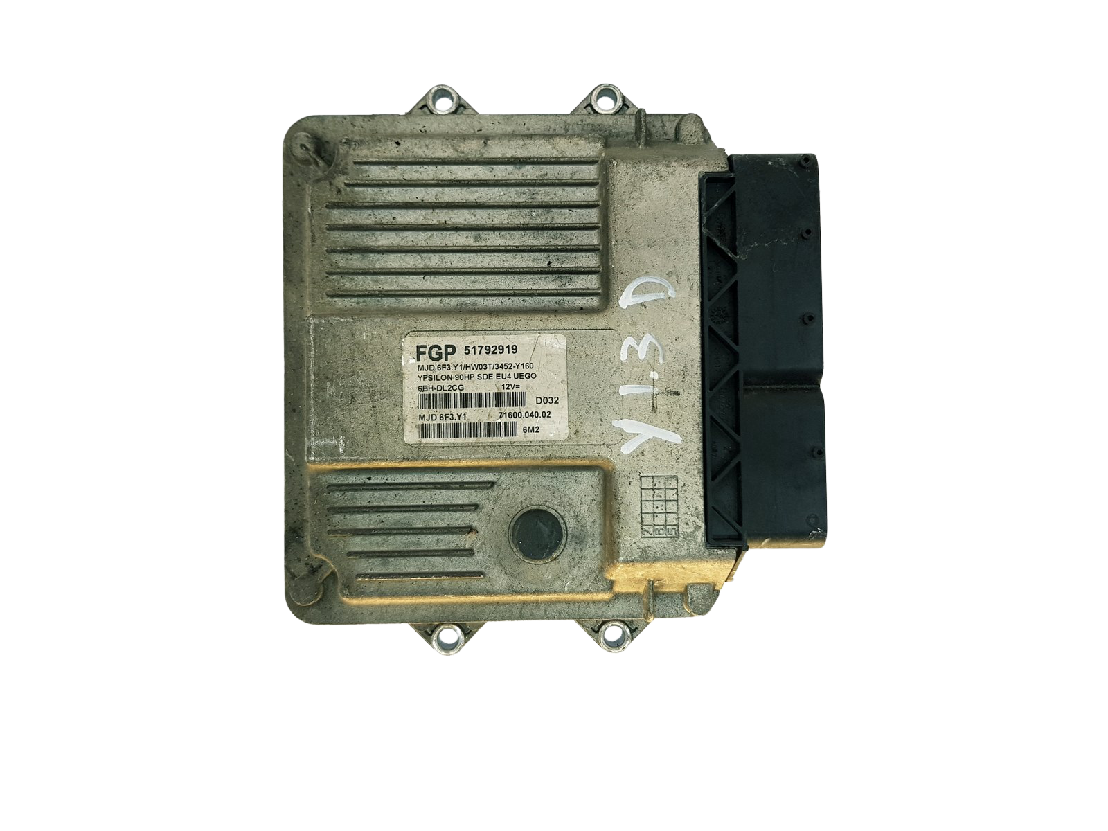 Unidade de Controlo do Motor ECU Lancia 51792919 MJD6F3.Y1 Magneti Marelli 33372 main product photo