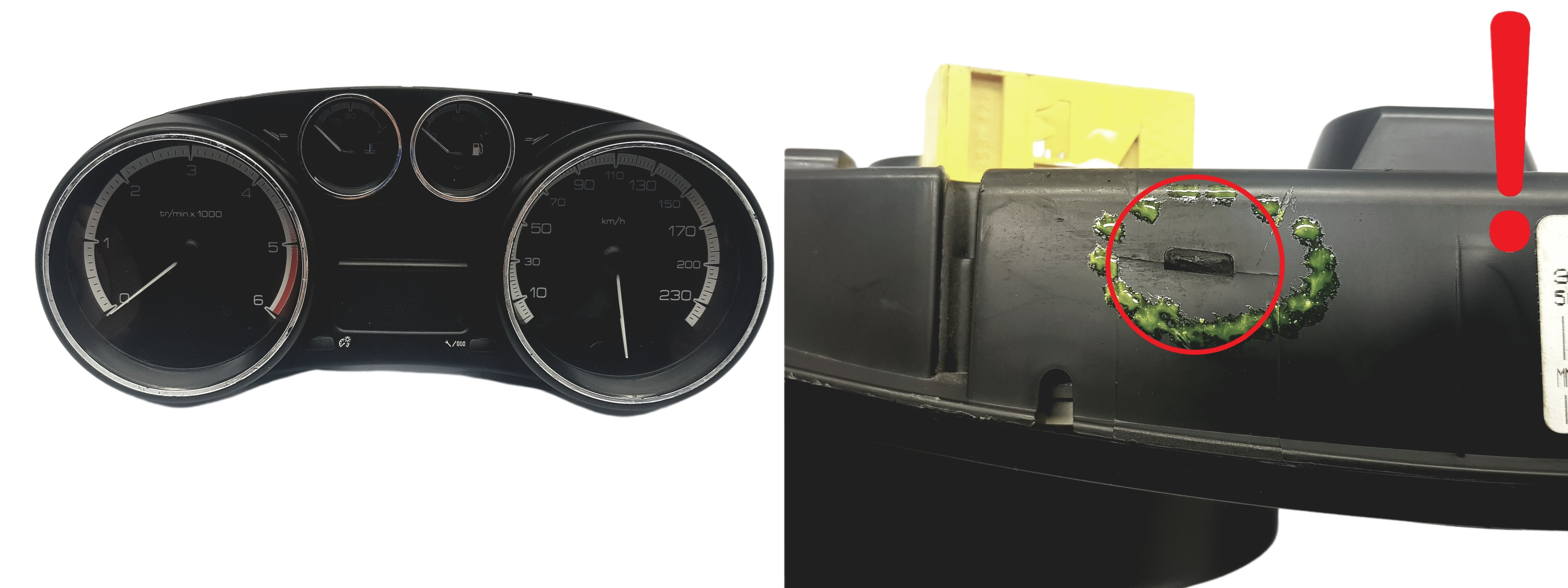 Conta-rotações Peugeot 308 9665107480 503001550311 1095 main product photo