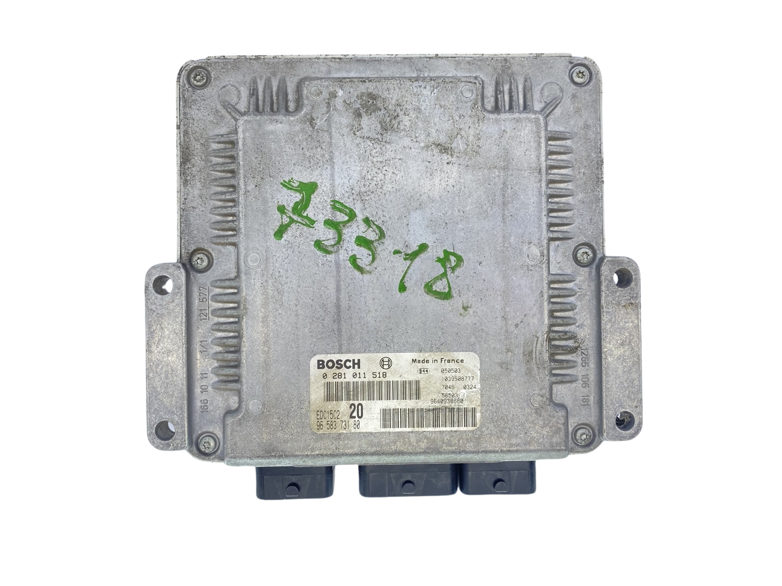 Unidade de Controlo 0281011518 9658373180 9640938680 PSA Bosch 63808 main product photo