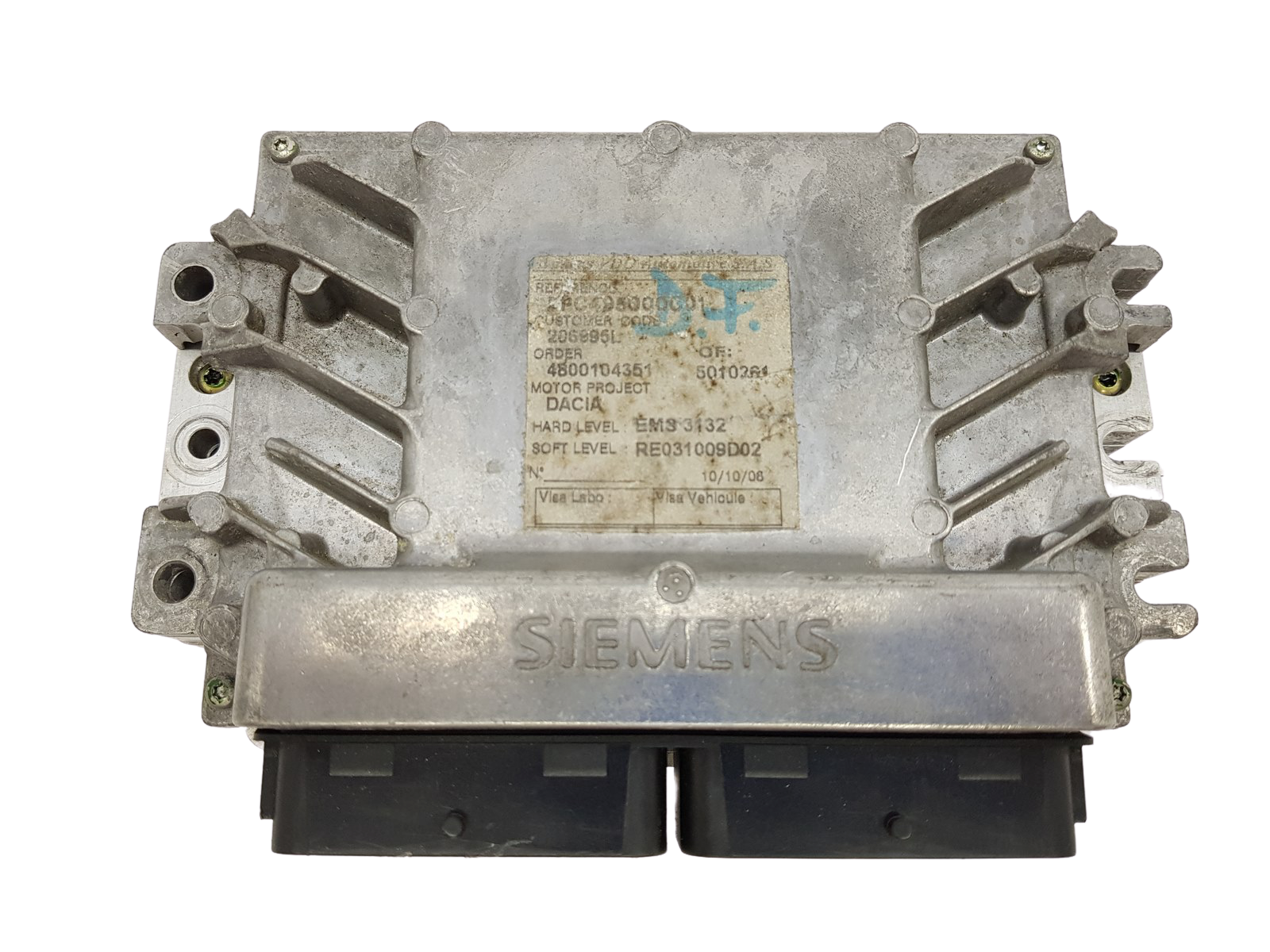 Unidade de Controlo Dacia RE031009D02 EMS3132 Siemens main product photo