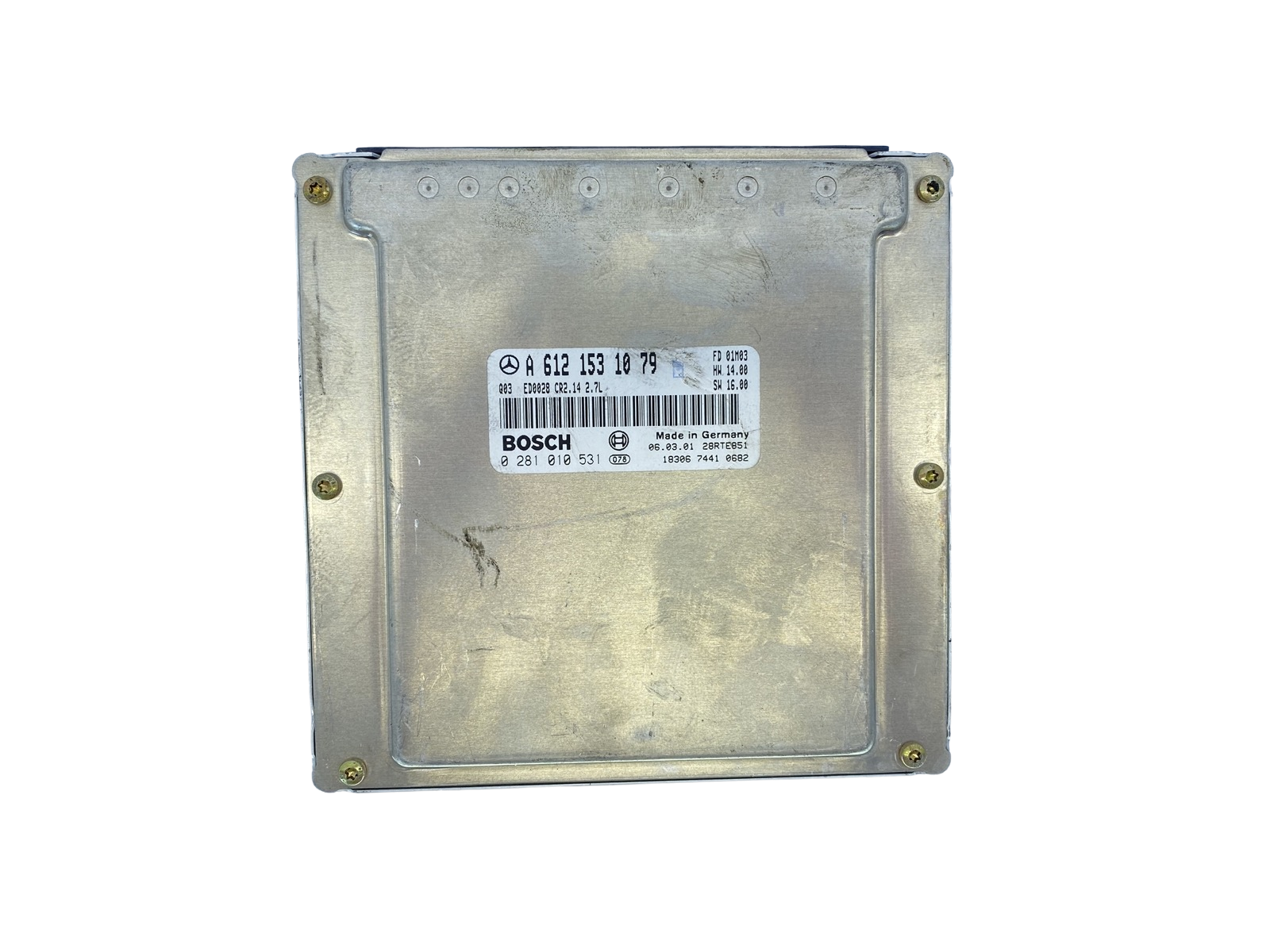 Unidade de Controlo A6121531079 0281010531 Mercedes Bosch 62884 main product photo