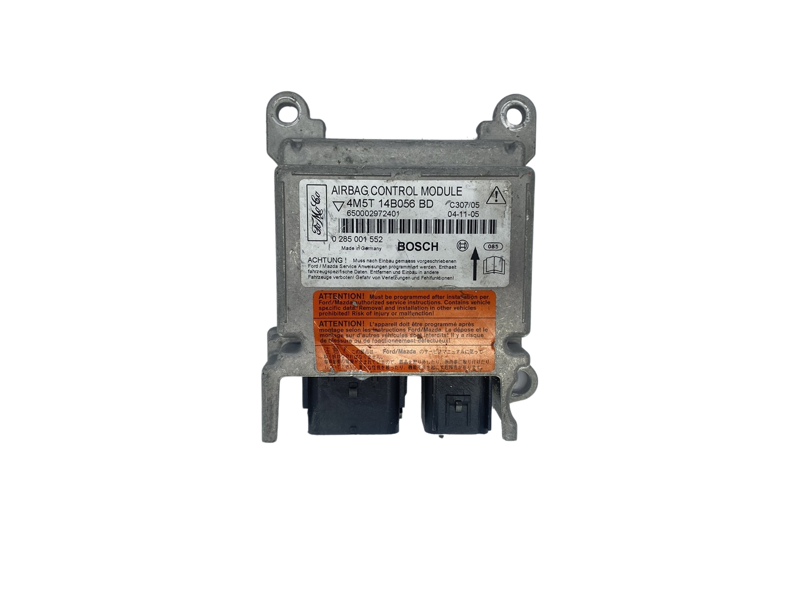 Módulo da unidade de controle 4M5T14B056BD 0285001552 Ford Bosch main product photo