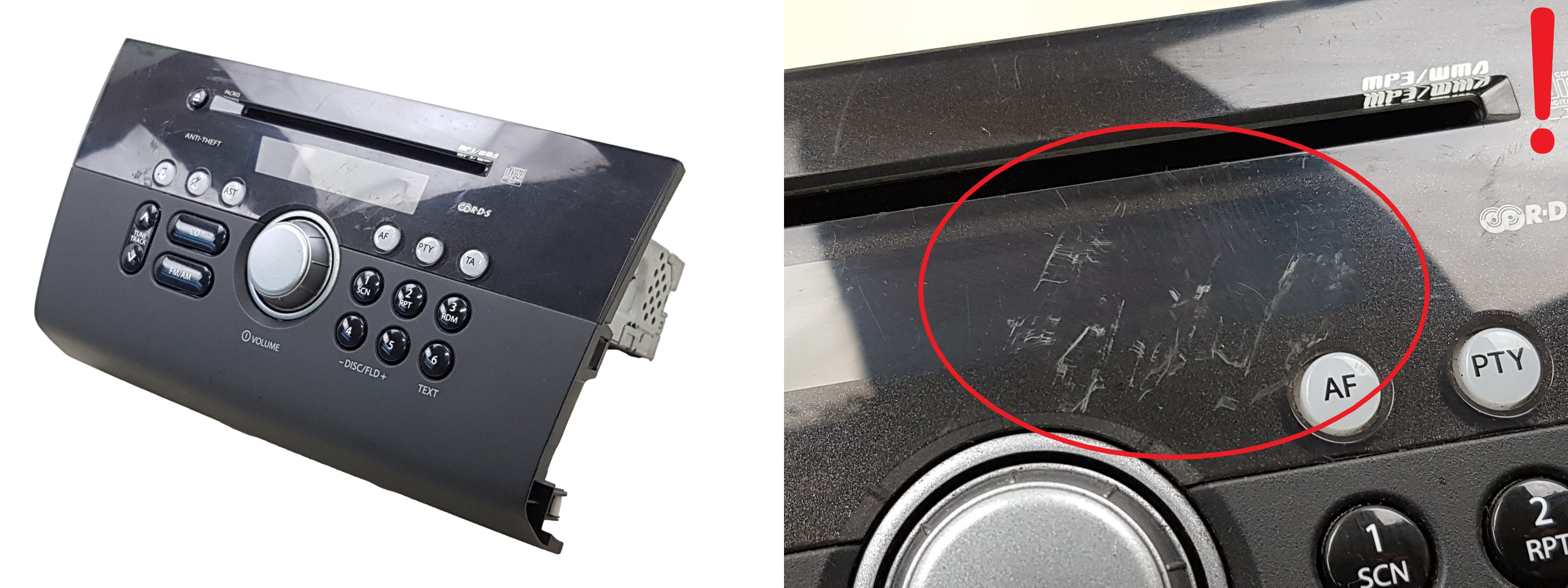 Rádio leitor de CD Suzuki Swift 39101-62J2 PACR06 CQ-MX0673G 1283 main product photo